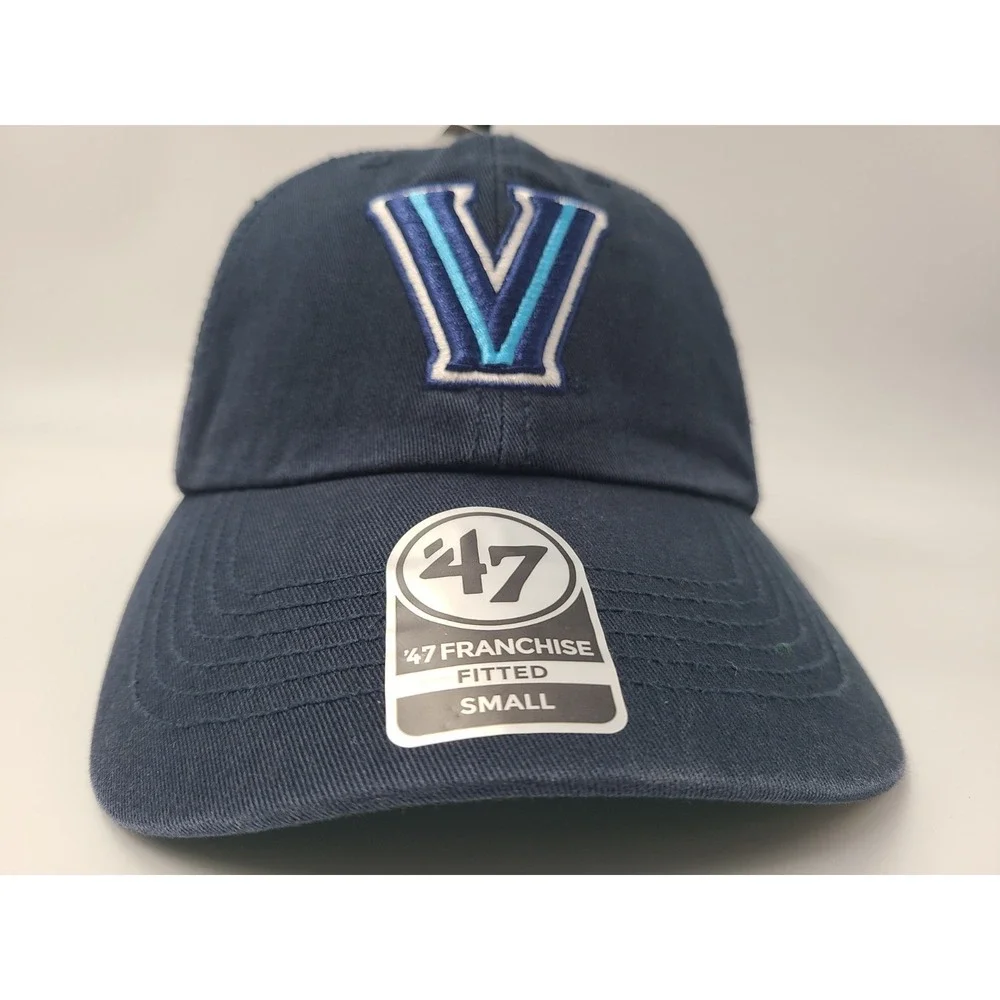 Villanova University Wildcats 47 Brand‎ Franchise Fitted S Hat Cap Men NCAA Blue